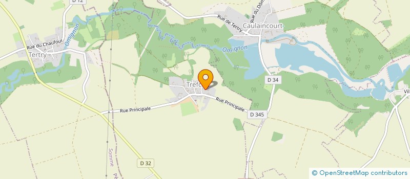 localisation de l'entreprise S.C.I. SAINT MARTIN DES PRES  TREFCON