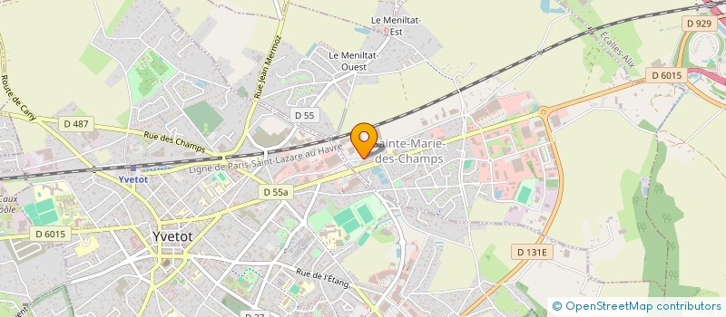 localisation de l'entreprise S.C.I. SALSA  SAINTE-MARIE-DES-CHAMPS