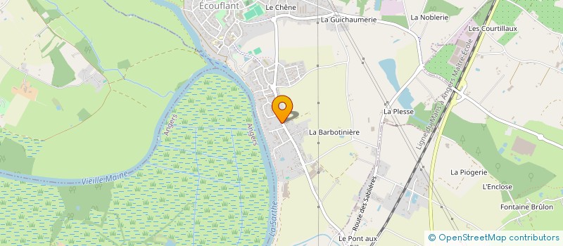 localisation de l'entreprise S.C.I. SCL  ECOUFLANT