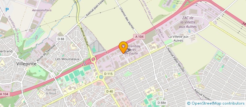localisation de l'entreprise S.C.I. SDDF à CAGNES-SUR-MER
