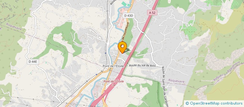 localisation de l'entreprise S.C.I SEBNAOLI  ROQUEVAIRE