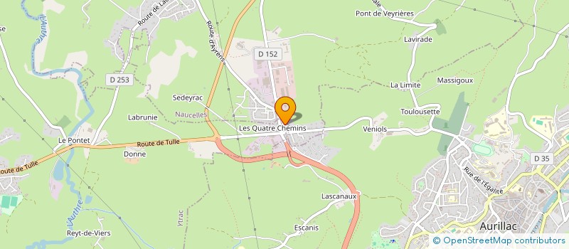 localisation de l'entreprise S.C.I. SEBTI à NAUCELLES
