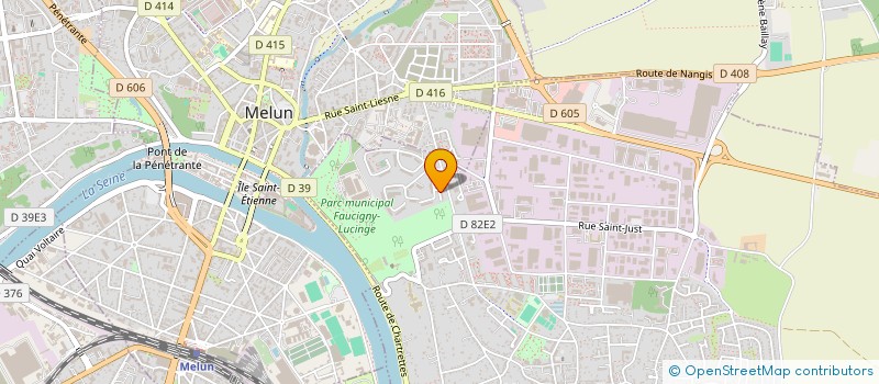 localisation de l'entreprise S.C.I. SENART VAUX à VAUX-LE-PENIL