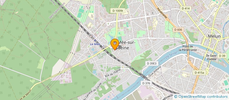 localisation de l'entreprise S.C.I. SITOM  LE MEE-SUR-SEINE