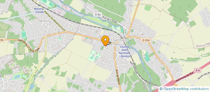 localisation de l'entreprise S.C.I. SM BOULET  SAINT-GERMAIN-SUR-MORIN