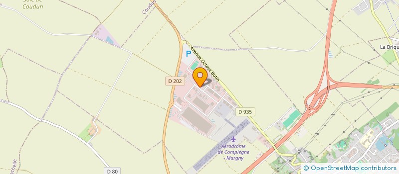 localisation de l'entreprise S.C.I SMCO  MARGNY-LES-COMPIEGNE