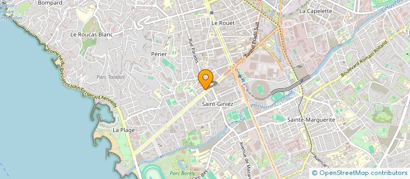 localisation de l'entreprise S.C.I. SO-WILL à MARSEILLE