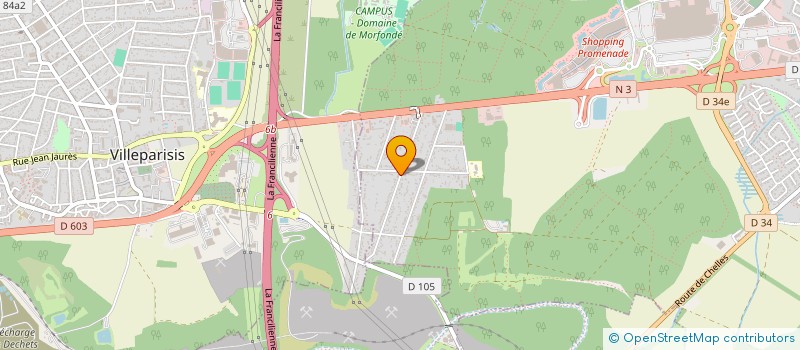 localisation de l'entreprise S.C.I SOCIETE CHARLY ILONA  CLAYE-SOUILLY