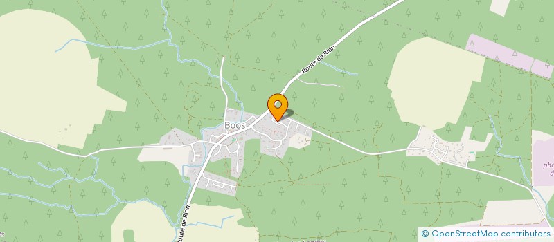 localisation de l'entreprise S.C.I SOLEA  RION-DES-LANDES