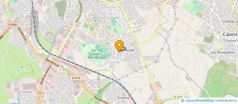localisation de l'entreprise S.C.I. SOLINES à PERPIGNAN