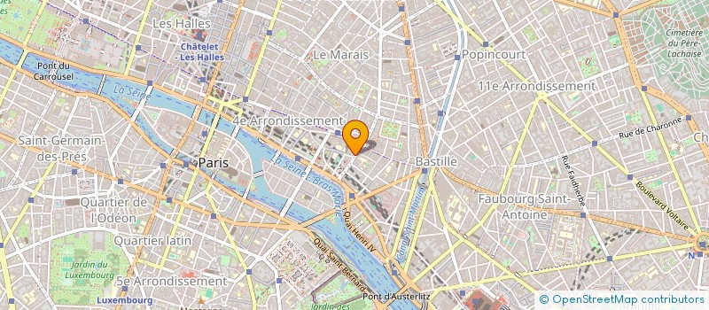 localisation de l'entreprise S.C.I. SOULIGNAC RAMON  PARIS