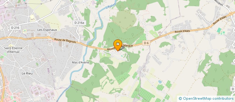 localisation de l'entreprise S C I SOURIS  SAINT-PRIVAT-DES-VIEUX