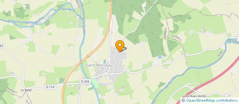 localisation de l'entreprise S.C.I SPTRIDELU  SAINT-MARCEAU