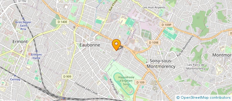 localisation de l'entreprise S.C.I. STAJJ à EAUBONNE