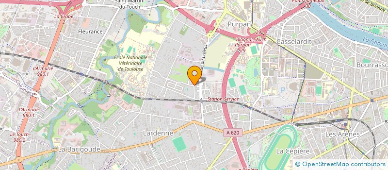 localisation de l'entreprise S.C.I. STELLA à TOULOUSE