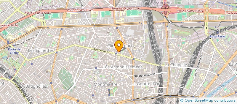 localisation de l'entreprise S.C.I. STEMAR  PARIS