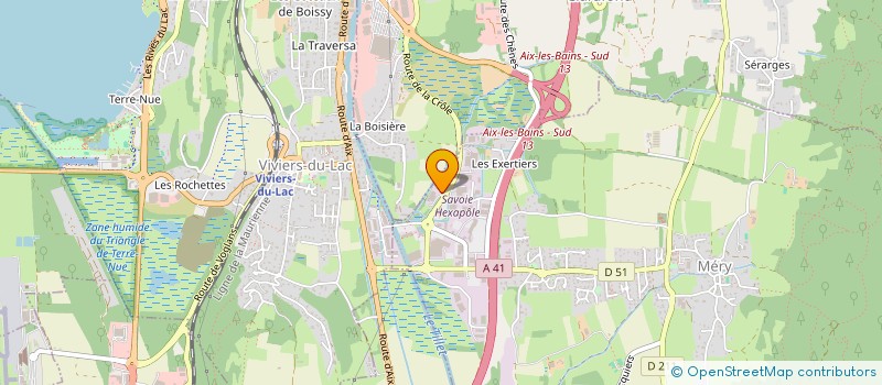 localisation de l'entreprise S.C.I. STOCKHOLM à MERY