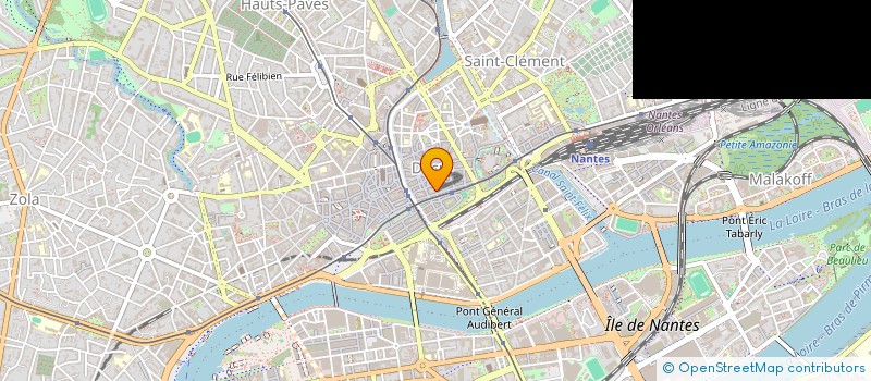 localisation de l'entreprise S.C.I STORA à NANTES