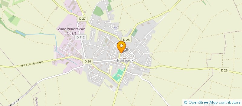 localisation de l'entreprise S.C.I. SUD - AL à PUISEAUX