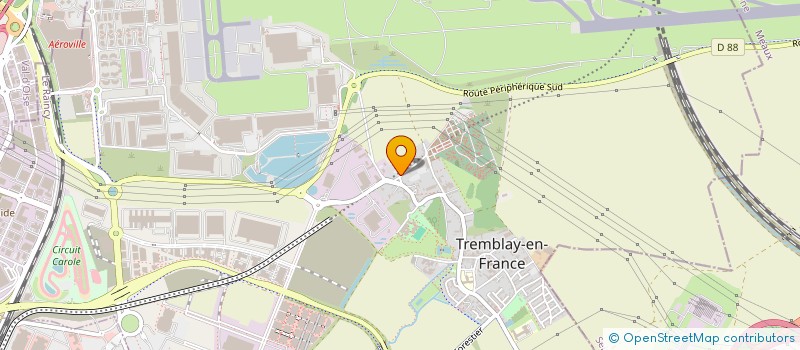 localisation de l'entreprise S C  I  T E F  TREMBLAY-EN-FRANCE
