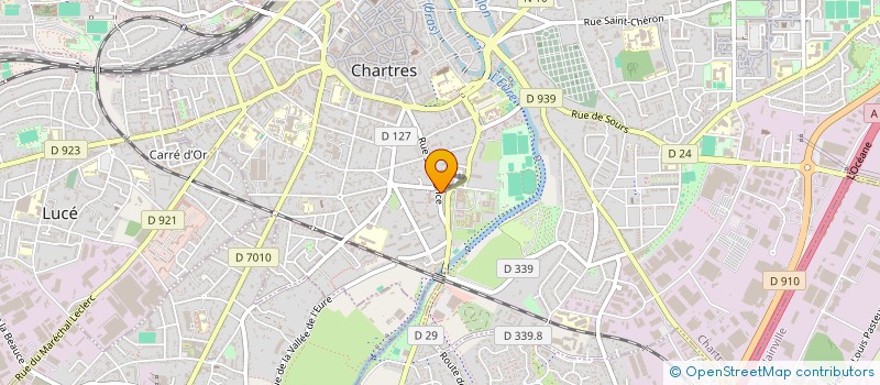 localisation de l'entreprise S.C.I. T.K à CHARTRES
