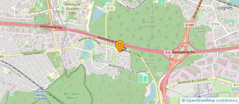 localisation de l'entreprise S.C.I. TAKERBOUST  EMERAINVILLE