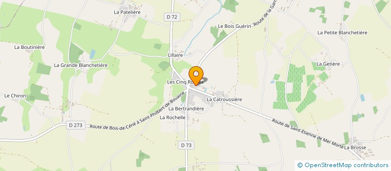 localisation de l'entreprise S.C.I. TALLE ALLAIRE  PAULX