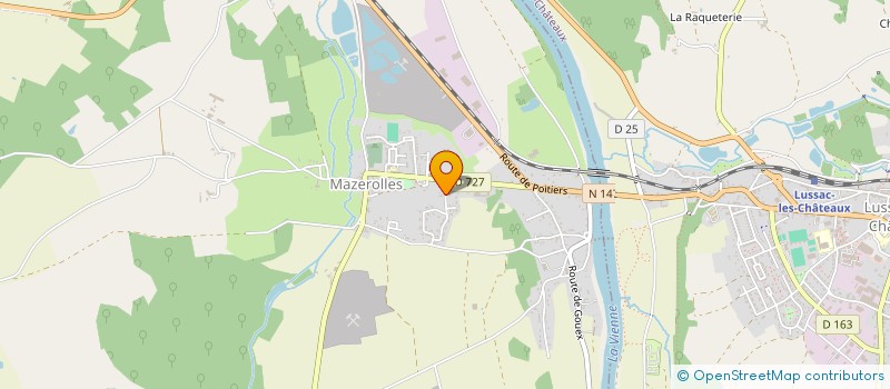localisation de l'entreprise S.C.I. TAMARIS à MAZEROLLES
