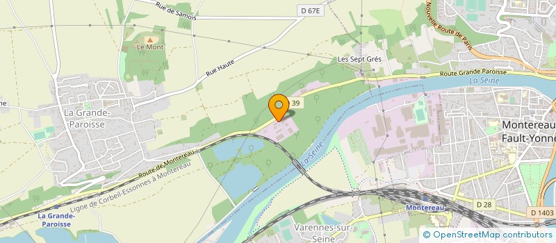 localisation de l'entreprise S.C.I. TANDON EEM  LA GRANDE-PAROISSE