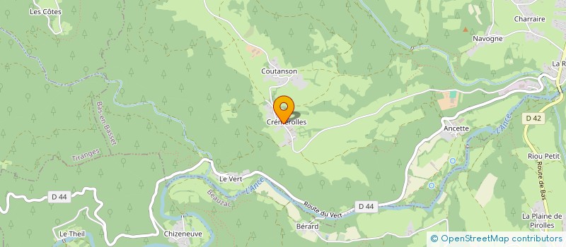 localisation de l'entreprise S.C.I TANGO  MONISTROL-SUR-LOIRE