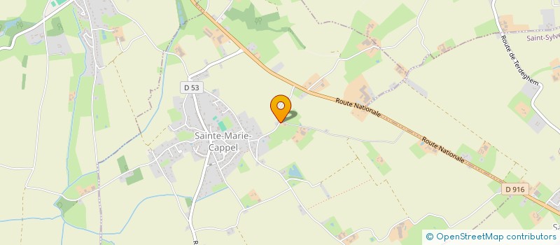 localisation de l'entreprise S.C.I. TCHUKMORICE  SAINTE-MARIE-CAPPEL