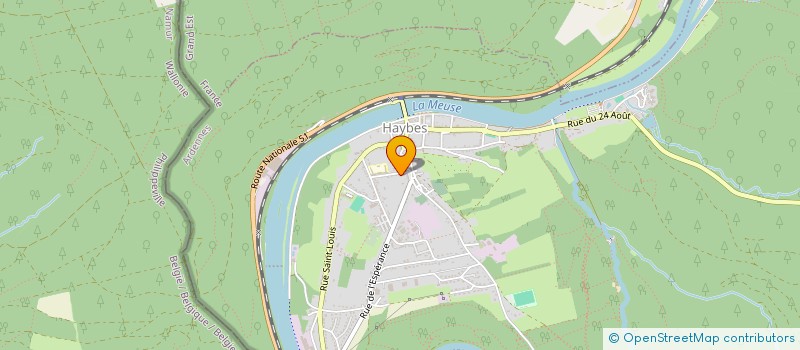 localisation de l'entreprise S.C.I  TELMAFF  HAYBES