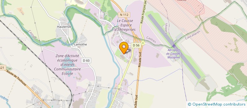 localisation de l'entreprise S.C.I. THOUY 2  LABRUGUIERE