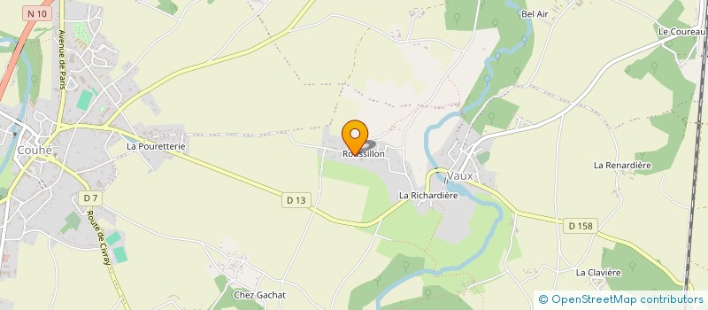 localisation de l'entreprise S.C.I. TI-WAPI-ROUSSILLON à VALENCE-EN-POITOU