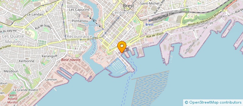 localisation de l'entreprise S.C.I. TOCQUEVILLE  BREST