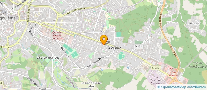 localisation de l'entreprise S.C.I. TOELLEKE  SOYAUX