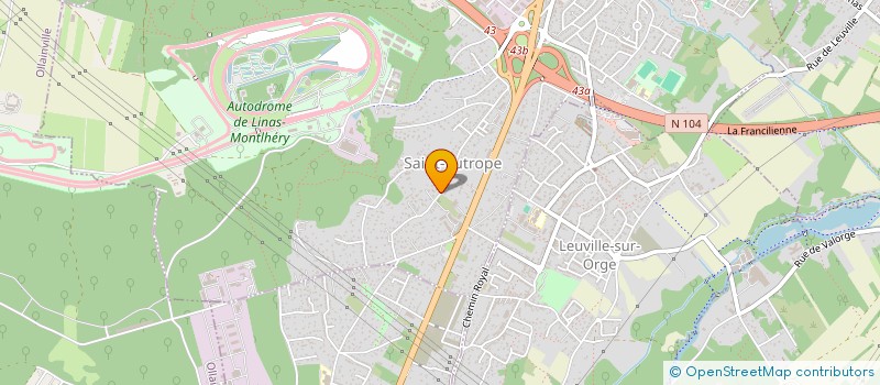 localisation de l'entreprise S.C.I. TOIT D'AUTEUIL à LINAS