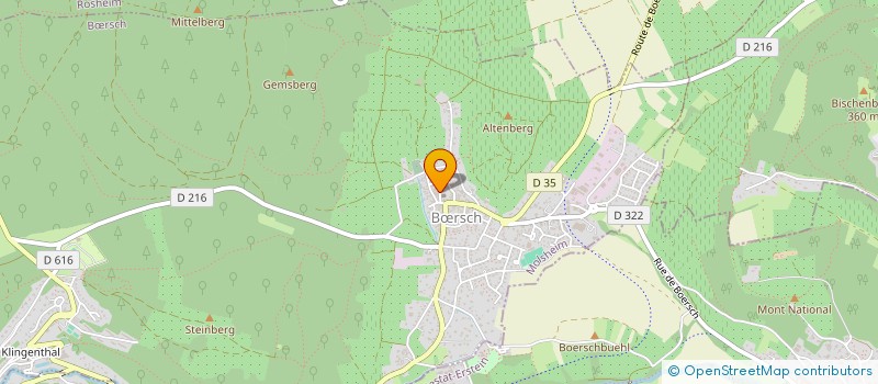 localisation de l'entreprise S.C.I. TOUT VA BIEN  MOLLKIRCH