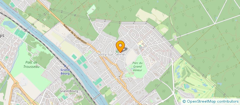 localisation de l'entreprise S.C.I.TRILATERALE à SOISY-SUR-SEINE