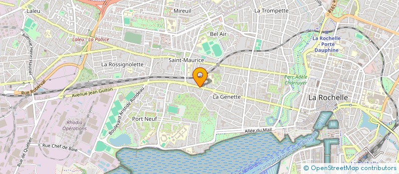 localisation de l'entreprise S C I TRIPLE A  LA ROCHELLE