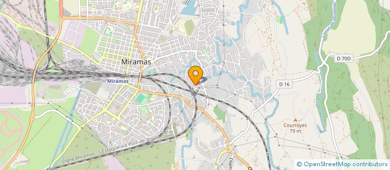 localisation de l'entreprise S.C.I. TROIS K à MIRAMAS