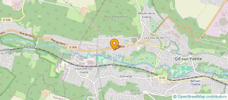 localisation de l'entreprise S.C.I. ULYSSE  GIF-SUR-YVETTE