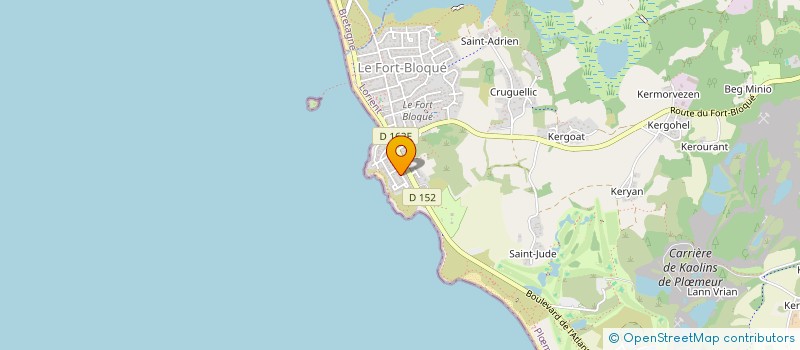 localisation de l'entreprise S.C.I. UNO à PLOEMEUR