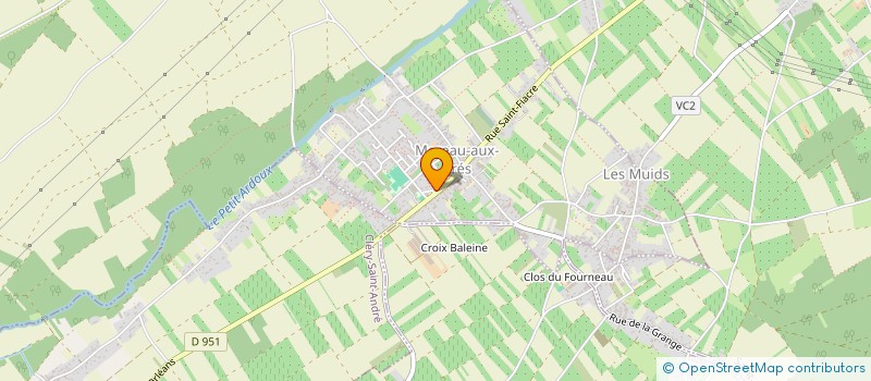 localisation de l'entreprise S.C.I V.P. FAMILLE à MAREAU-AUX-PRES
