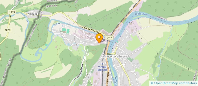 localisation de l'entreprise S.C.I. VA TA  VIREUX-MOLHAIN