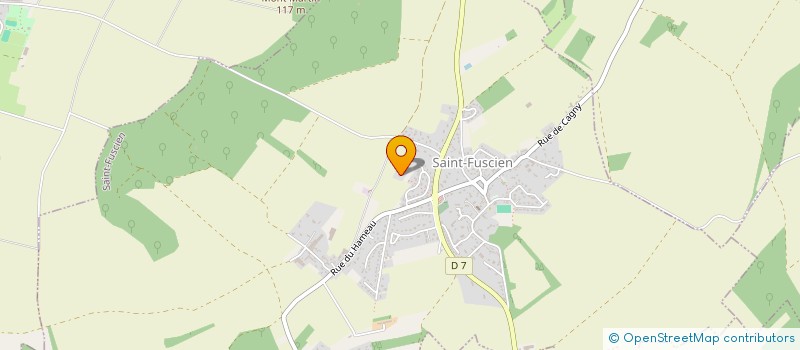 localisation de l'entreprise S.C.I VAL DE SOMME ET NATURE à SAINT-FUSCIEN