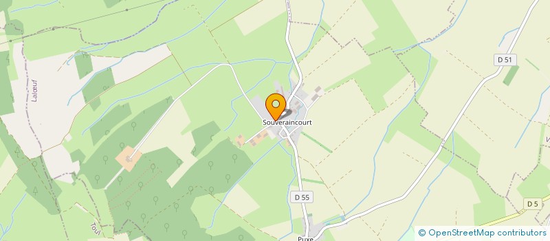 localisation de l'entreprise S.C.I  VAL OLRY IMMO  LALOEUF