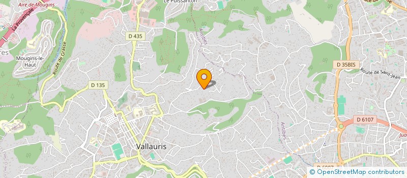 localisation de l'entreprise S.C.I. VAL RIOU à VALLAURIS