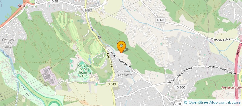 localisation de l'entreprise S.C.I. VAL2MARE  CABRIES