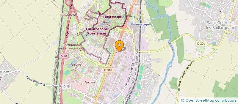 localisation de l'entreprise S.C.I. VALMIC  CHASSENEUIL-DU-POITOU